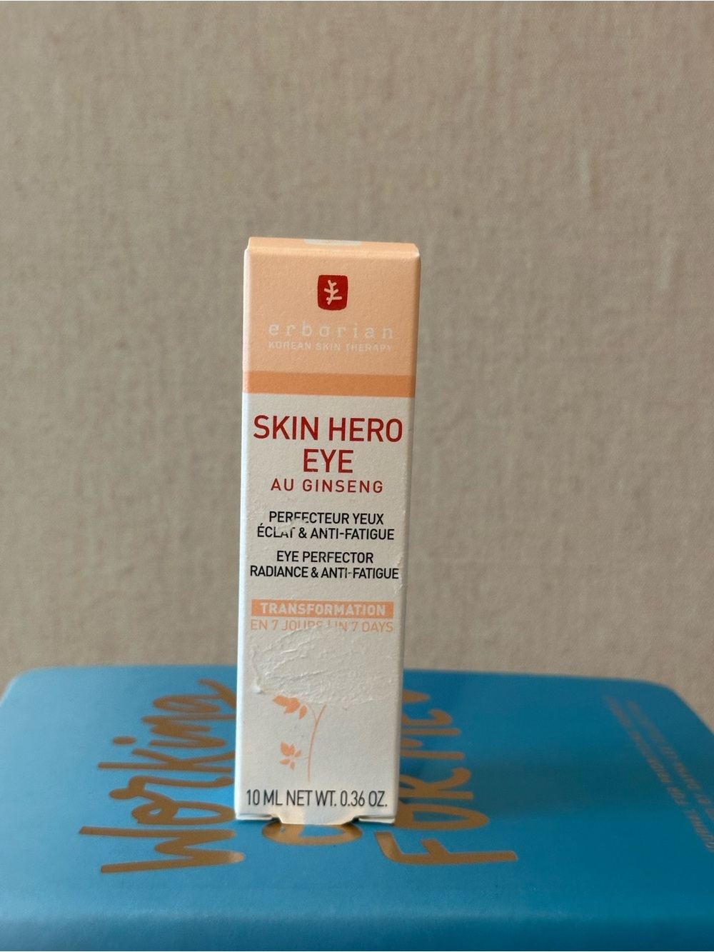 Erborian Skin Hero Eye Ginseng - Peach/Beige Eye Perfector